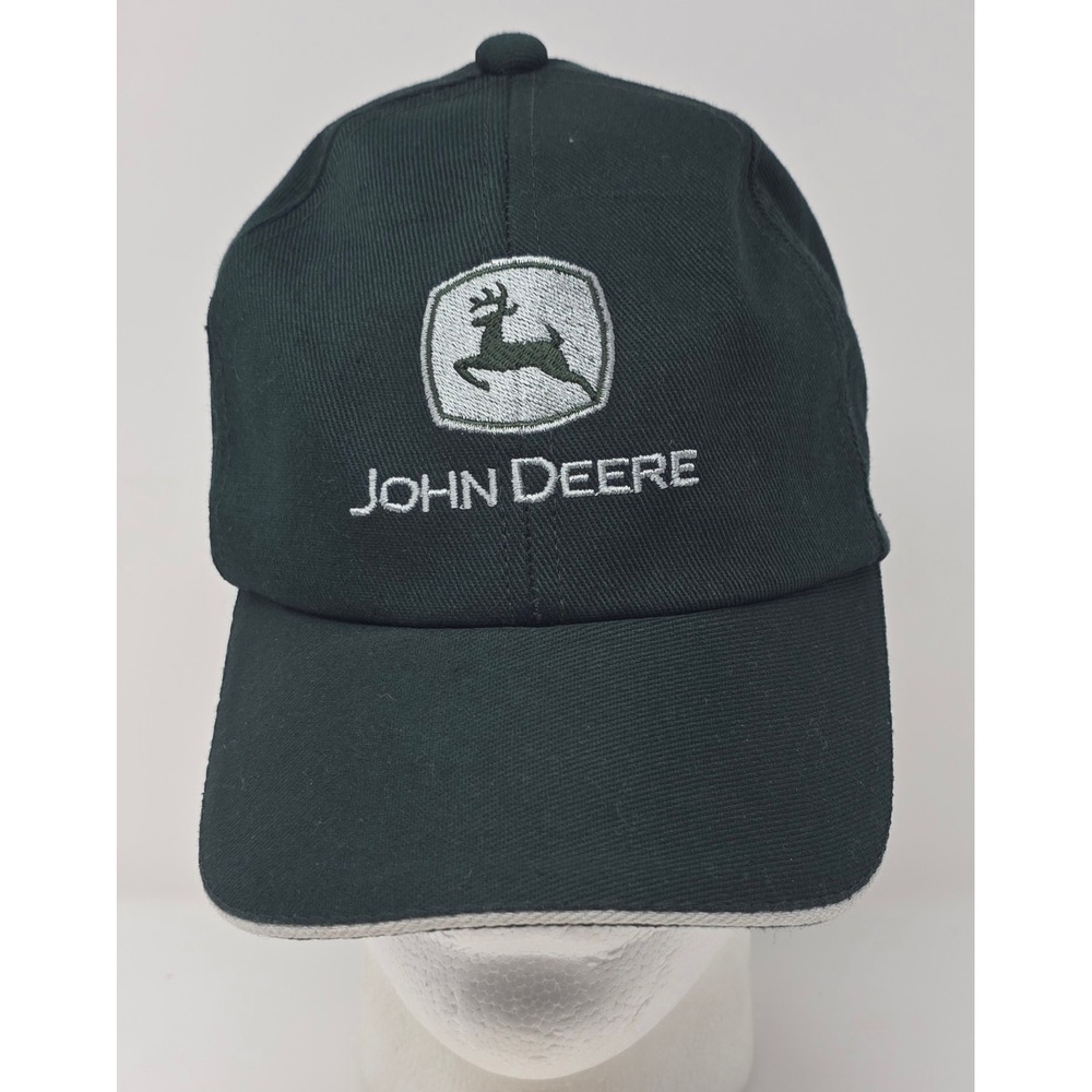 John Deere Hat Black Bunnet Brindes Embroidered Colorado Strapback Cap